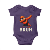 Funny Dabbing Oriole Bird Bruh Baby Onesie Cool Game Day Sports Fan