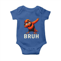 Funny Dabbing Oriole Bird Bruh Baby Onesie Cool Game Day Sports Fan
