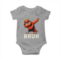 Funny Dabbing Oriole Bird Bruh Baby Onesie Cool Game Day Sports Fan