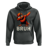 Funny Dabbing Oriole Bird Bruh Hoodie Cool Game Day Sports Fan