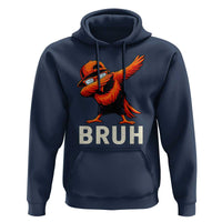 Funny Dabbing Oriole Bird Bruh Hoodie Cool Game Day Sports Fan