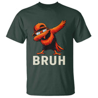 Funny Dabbing Oriole Bird Bruh T Shirt Cool Game Day Sports Fan