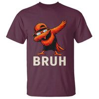 Funny Dabbing Oriole Bird Bruh T Shirt Cool Game Day Sports Fan