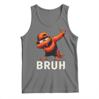 Funny Dabbing Oriole Bird Bruh Tank Top Cool Game Day Sports Fan