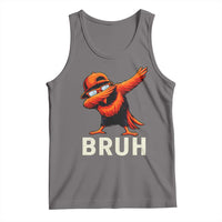Funny Dabbing Oriole Bird Bruh Tank Top Cool Game Day Sports Fan