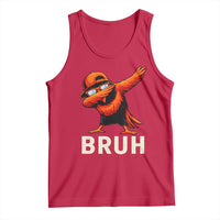 Funny Dabbing Oriole Bird Bruh Tank Top Cool Game Day Sports Fan