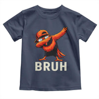 Funny Dabbing Oriole Bird Bruh Toddler T Shirt Cool Game Day Sports Fan