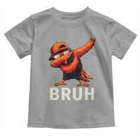 Funny Dabbing Oriole Bird Bruh Toddler T Shirt Cool Game Day Sports Fan