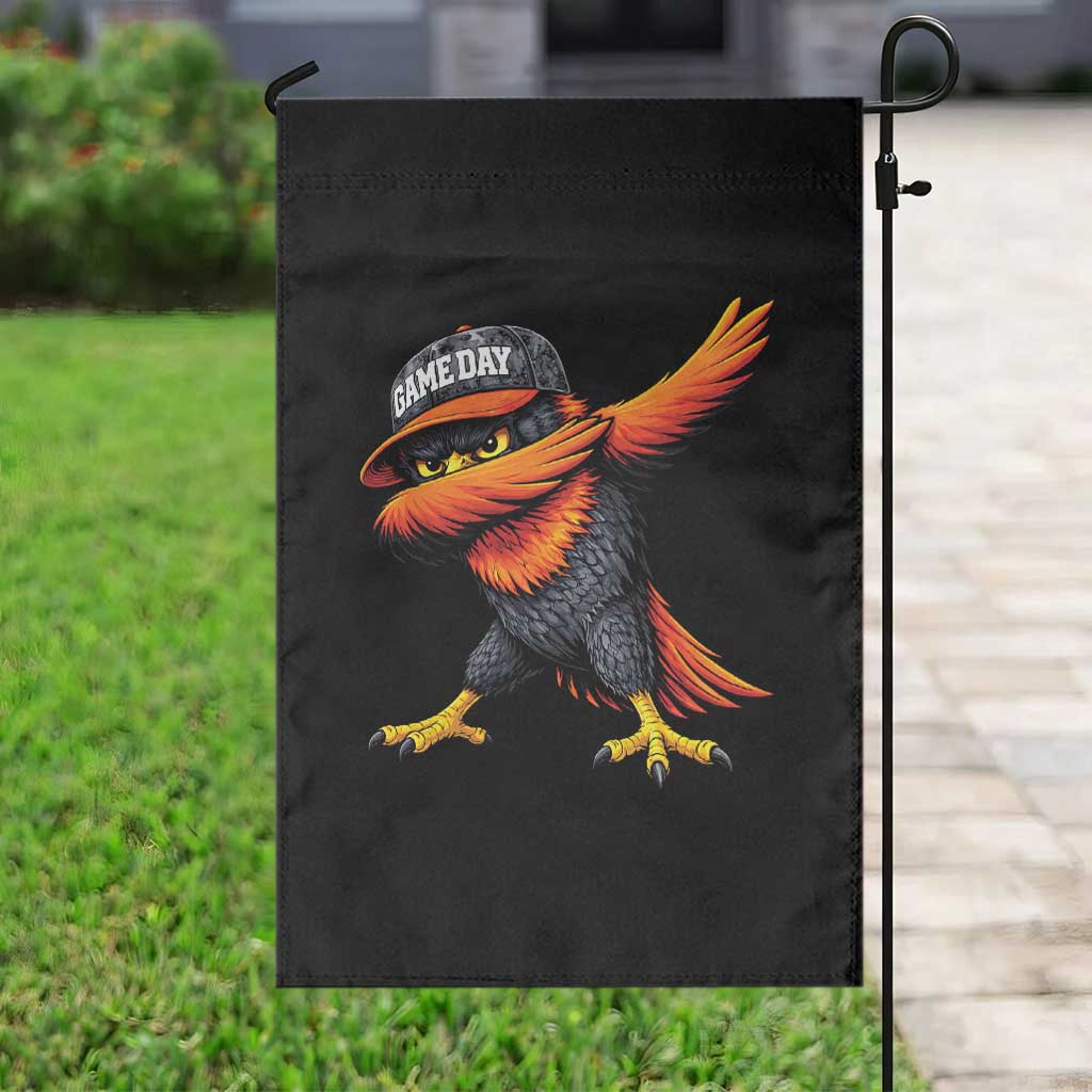 Fierce Oriole Spirit Graphic Garden Flag Cool Game Day Sports Fan