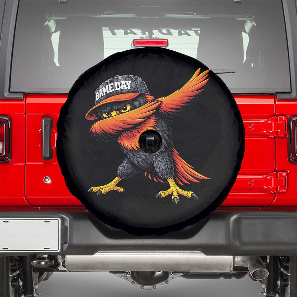 Fierce Oriole Spirit Graphic Spare Tire Cover Cool Game Day Sports Fan