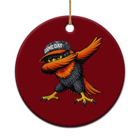 Fierce Oriole Spirit Graphic Ceramic Ornament Cool Game Day Sports Fan