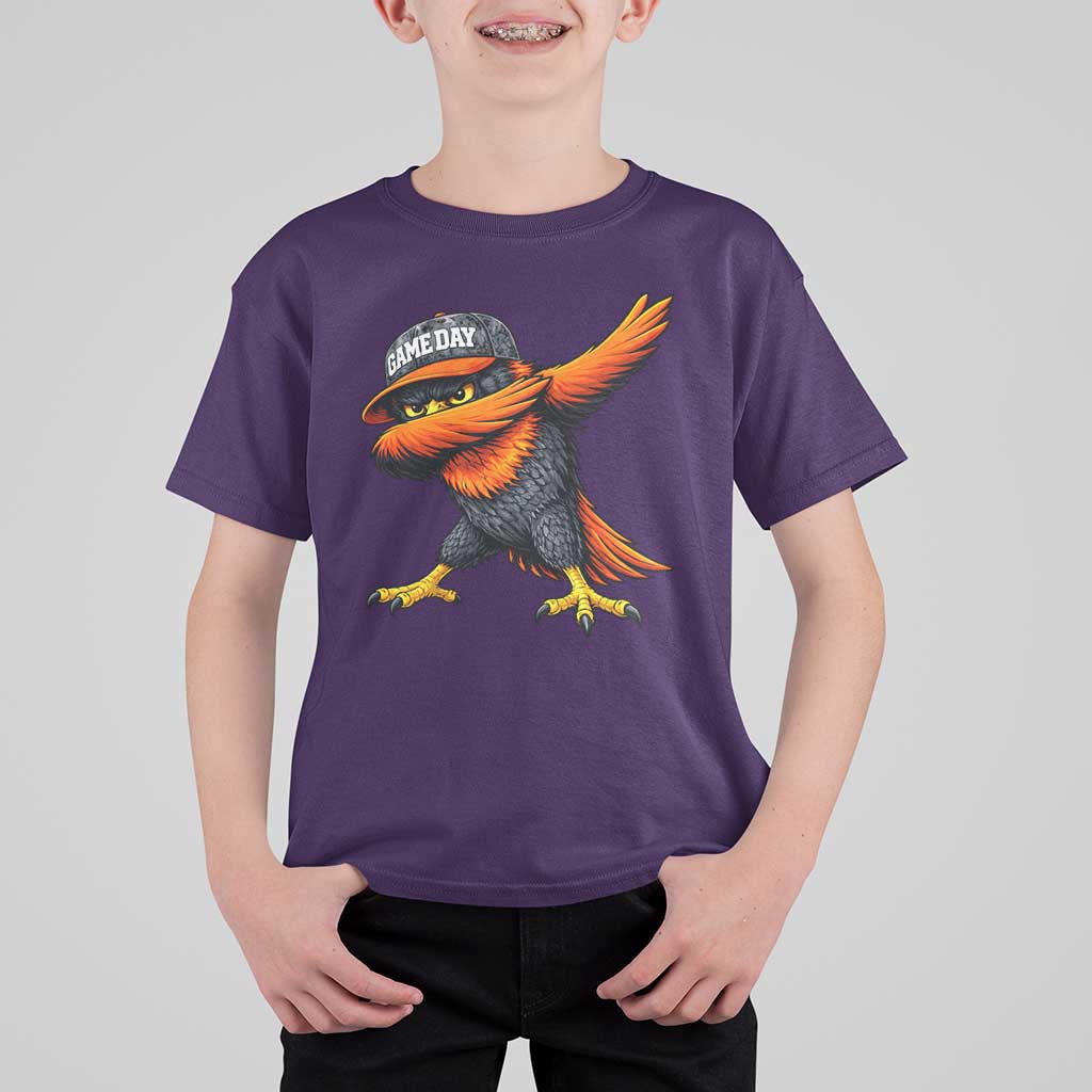 Fierce Oriole Spirit Graphic T Shirt For Kid Cool Game Day Sports Fan