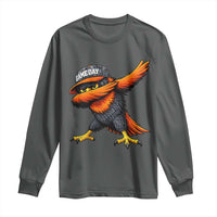 Fierce Oriole Spirit Graphic Long Sleeve Shirt Cool Game Day Sports Fan