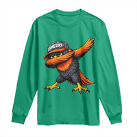 Fierce Oriole Spirit Graphic Long Sleeve Shirt Cool Game Day Sports Fan