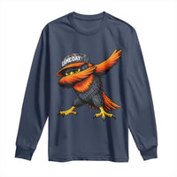 Fierce Oriole Spirit Graphic Long Sleeve Shirt Cool Game Day Sports Fan