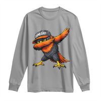 Fierce Oriole Spirit Graphic Long Sleeve Shirt Cool Game Day Sports Fan