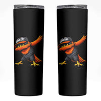 Fierce Oriole Spirit Graphic Skinny Tumbler Cool Game Day Sports Fan