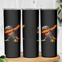 Fierce Oriole Spirit Graphic Skinny Tumbler Cool Game Day Sports Fan