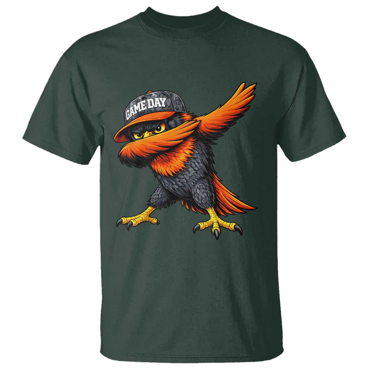 Fierce Oriole Spirit Graphic T Shirt Cool Game Day Sports Fan