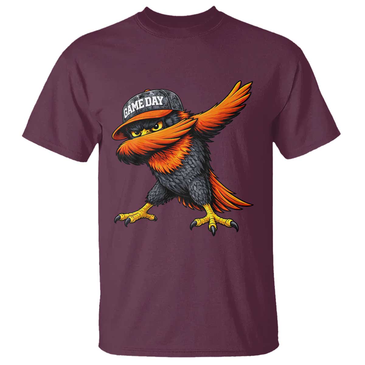 Fierce Oriole Spirit Graphic T Shirt Cool Game Day Sports Fan