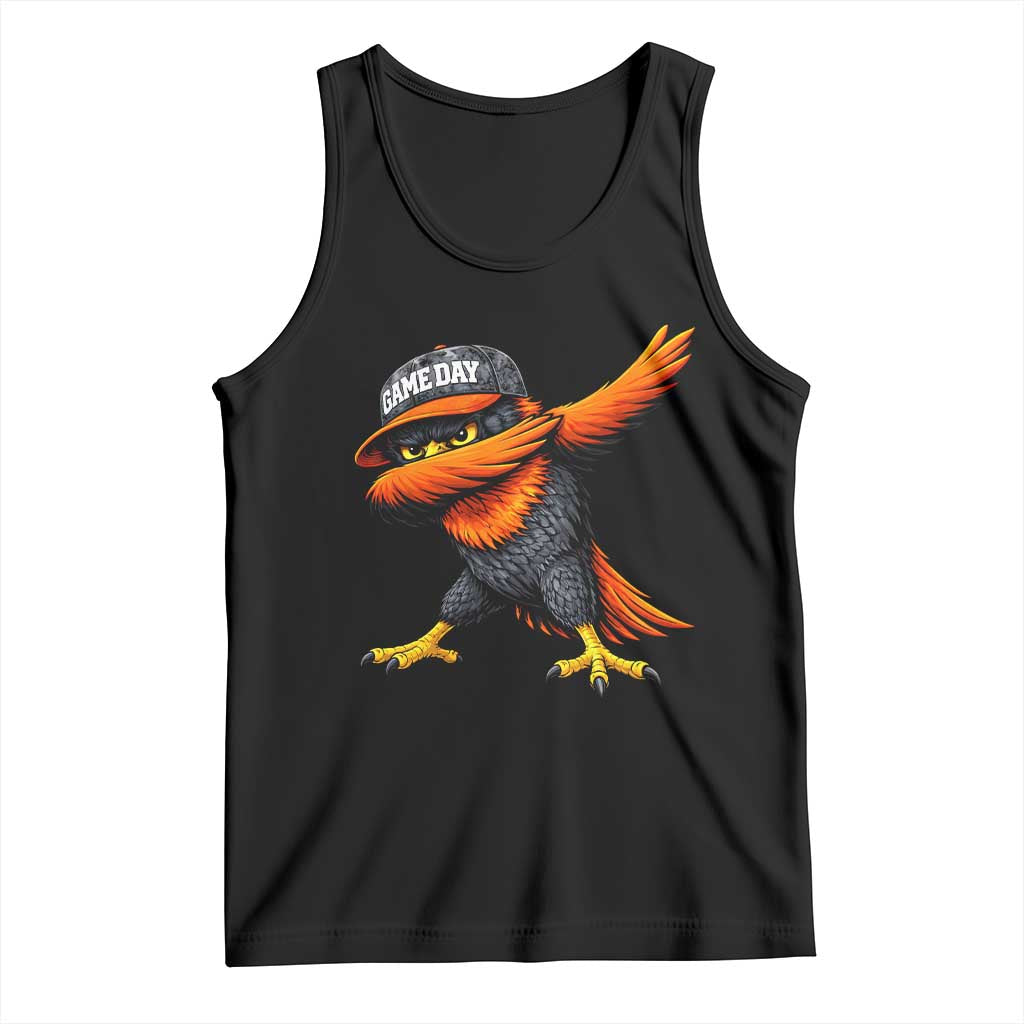 Fierce Oriole Spirit Graphic Tank Top Cool Game Day Sports Fan