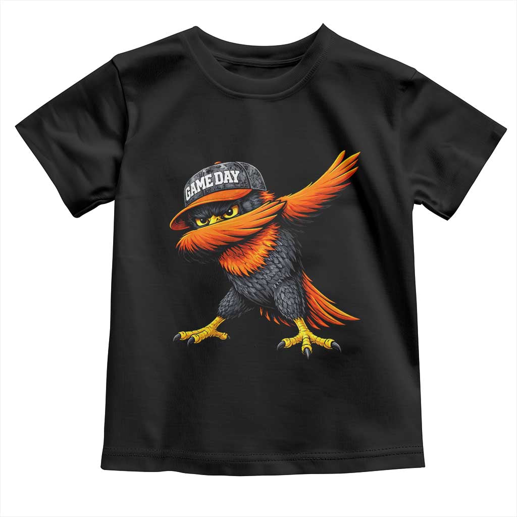 Fierce Oriole Spirit Graphic Toddler T Shirt Cool Game Day Sports Fan