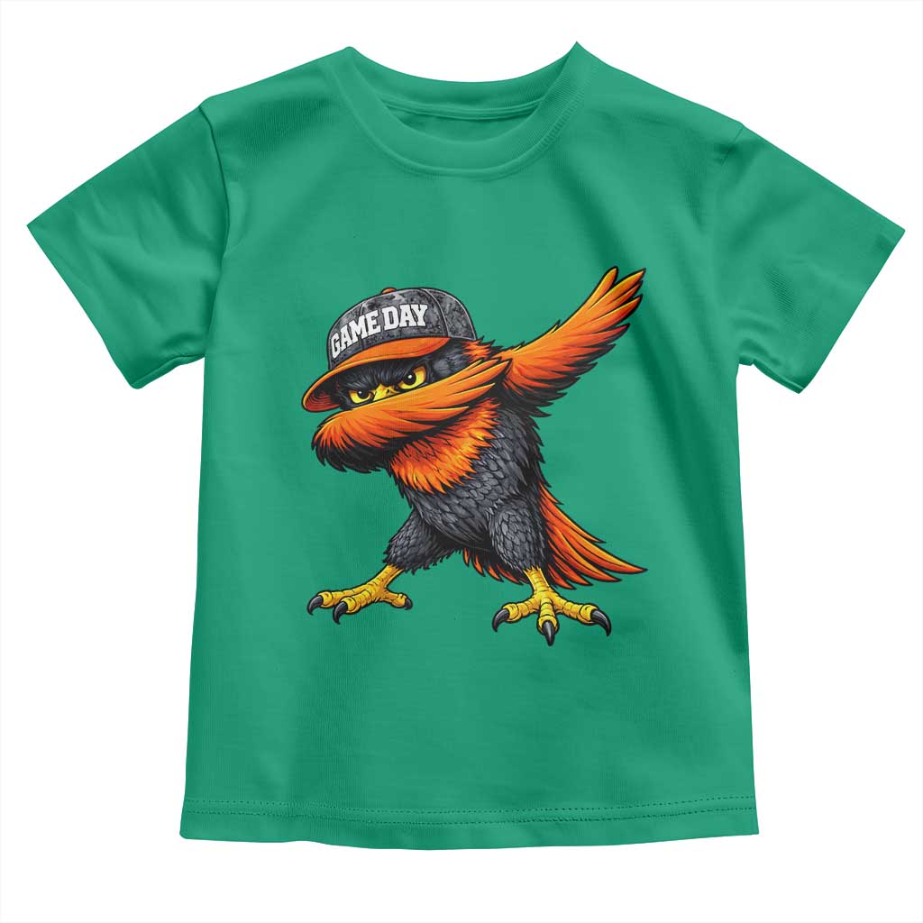 Fierce Oriole Spirit Graphic Toddler T Shirt Cool Game Day Sports Fan