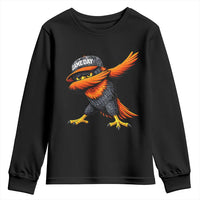 Fierce Oriole Spirit Graphic Youth Sweatshirt Cool Game Day Sports Fan