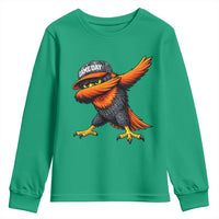 Fierce Oriole Spirit Graphic Youth Sweatshirt Cool Game Day Sports Fan