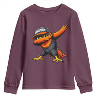Fierce Oriole Spirit Graphic Youth Sweatshirt Cool Game Day Sports Fan
