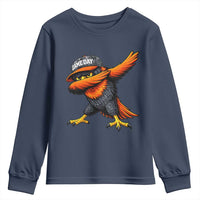 Fierce Oriole Spirit Graphic Youth Sweatshirt Cool Game Day Sports Fan