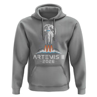 Lunar Journey 2026 Retro Rocket Launch Hoodie Space Exploration Astronomy Enthusiasts Sci-Fi Lovers