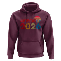 2026 Lunar Mission Retro Sunset Hoodie Vintage Space Exploration Astronomy Enthusiasts Sci-Fi Lovers