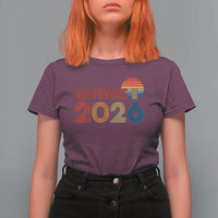 2026 Lunar Mission Retro Sunset T Shirt For Women Vintage Space Exploration Astronomy Enthusiasts Sci-Fi Lovers