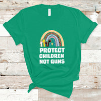 Gun Violence Awareness T Shirt Protect Children Not Guns In June We Wear Orange Day End Gun Violence Rainbow - Wonder Print Shop