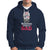 Funny Patriots American Men Bearded Badass Dad Hoodie - Wonder Print Shop