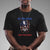 Be The Lion Not The Sheep Patriotic Lion American Patriot US Flag Retro T Shirt - Wonder Print Shop