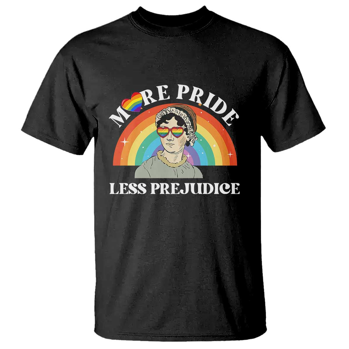 Gay Pride T Shirt More Pride Less Prejudice LGBT Pride Month TS02