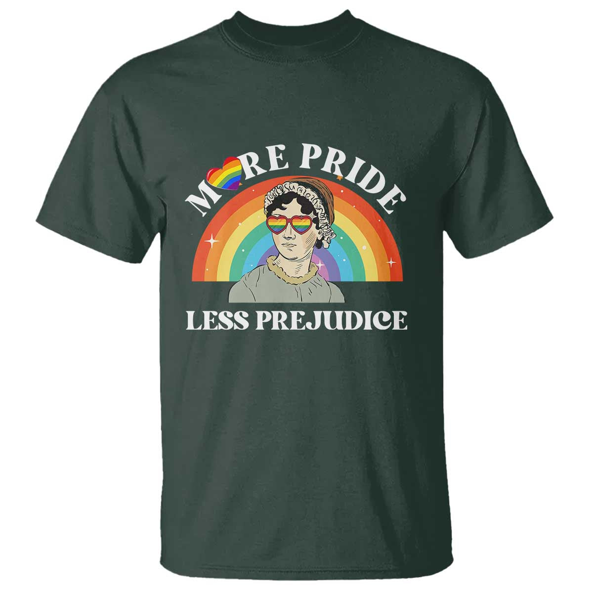Gay Pride T Shirt More Pride Less Prejudice LGBT Pride Month TS02