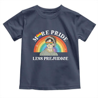 Gay Pride Toddler T Shirt More Pride Less Prejudice LGBT Pride Month - Wonder Print Shop