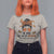 Gun Violence Awareness T Shirt For Women In June We Wear Orange Gun Violence Awareness Day Messy Bun - Wonder Print Shop
