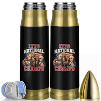 1776 National Champs Funny Founding Fathers Selfie Graphic Bullet Tumbler George Washington and Ben Franklin Cool Sunglasses Patriotic
