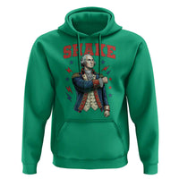 Shake Funny George Washington Patriotic Graphic Matching Hoodie Vintage Founding Father Distressed Stars and Lightning Bolts Dynamic Duo