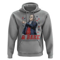 And Bake Funny Benjamin Franklin Patriotic Graphic Matching Hoodie Vintage Founding Father Distressed Stars and Lightning Bolts Dynamic Duo