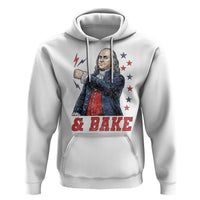 And Bake Funny Benjamin Franklin Patriotic Graphic Matching Hoodie Vintage Founding Father Distressed Stars and Lightning Bolts Dynamic Duo