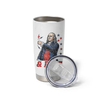 And Bake Funny Benjamin Franklin Patriotic Graphic Matching Tumbler Cup Vintage Founding Father Distressed Stars and Lightning Bolts Dynamic Duo