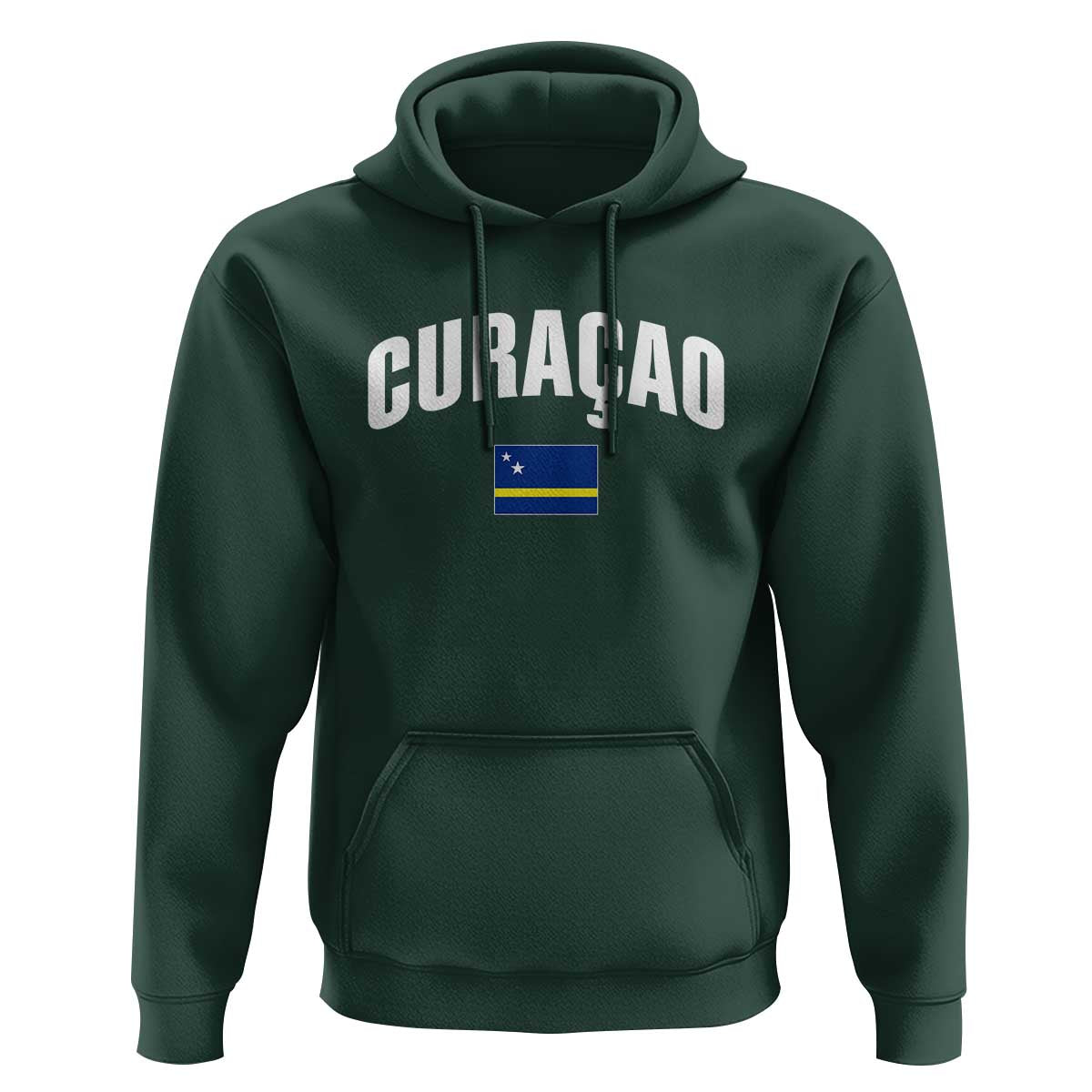 Curaçao National Flag Classic Heritage Hoodie Caribbean Pride Souvenir