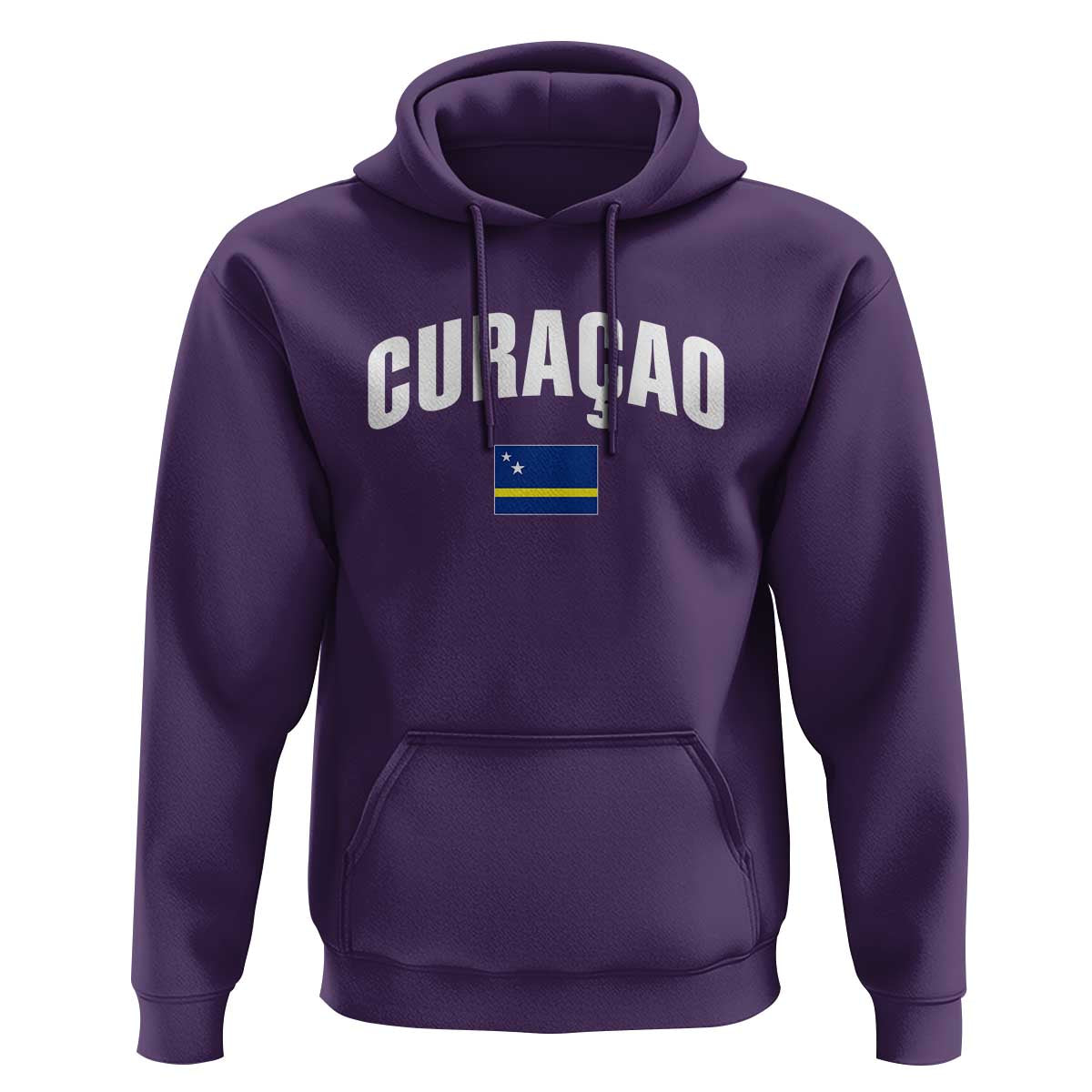 Curaçao National Flag Classic Heritage Hoodie Caribbean Pride Souvenir