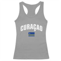Curaçao National Flag Classic Heritage Racerback Tank Top Caribbean Pride Souvenir