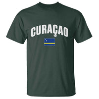 Curaçao National Flag Classic Heritage T Shirt Caribbean Pride Souvenir